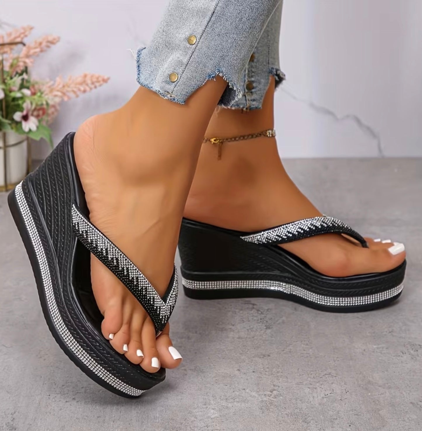 Luxe Wedge Sandals