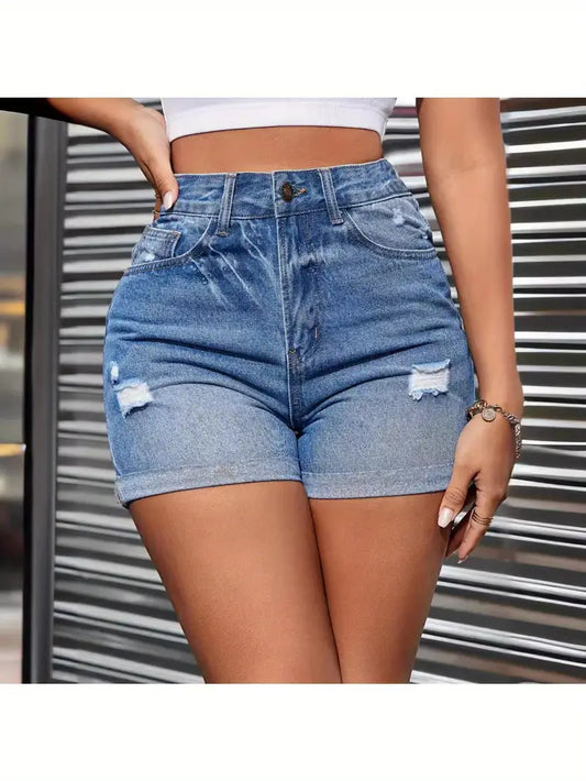 High Waist Chic Denim Jeans