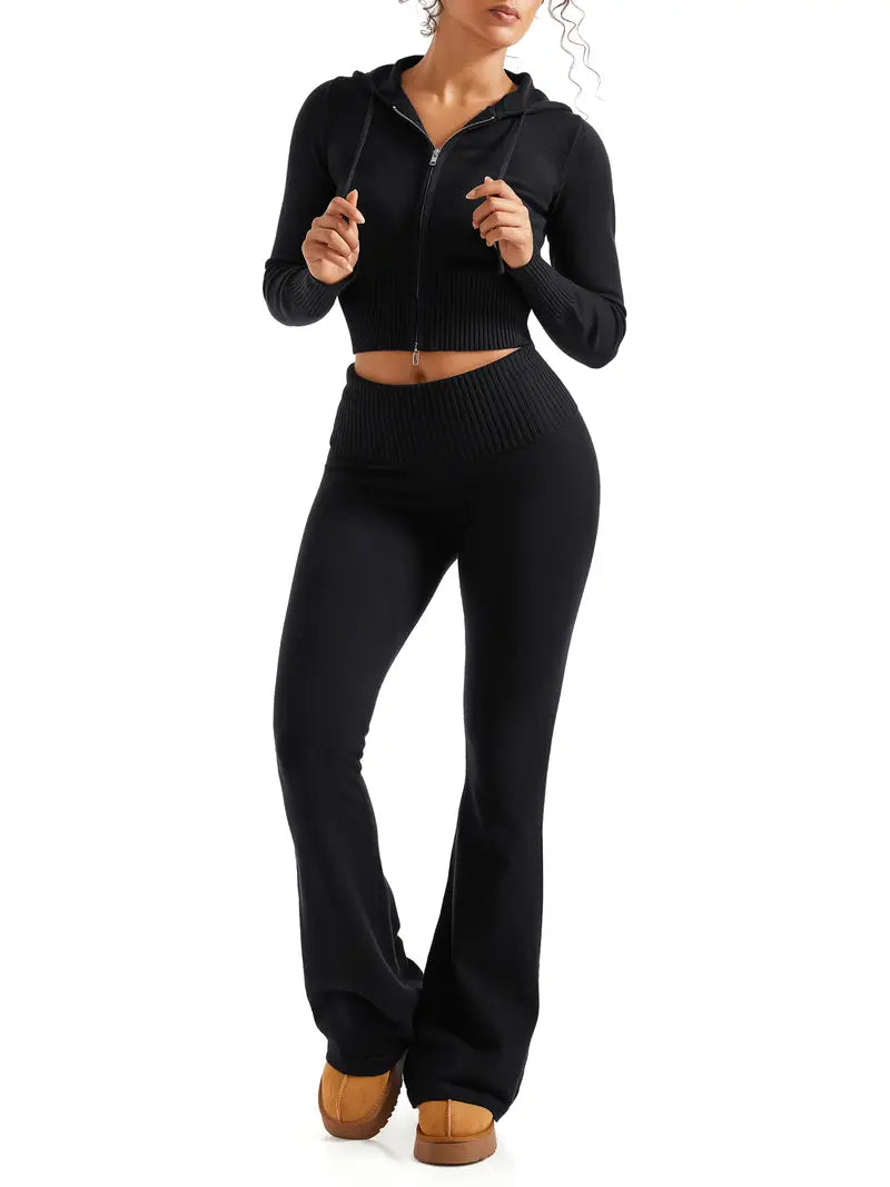 Sleek Knit Matching Set