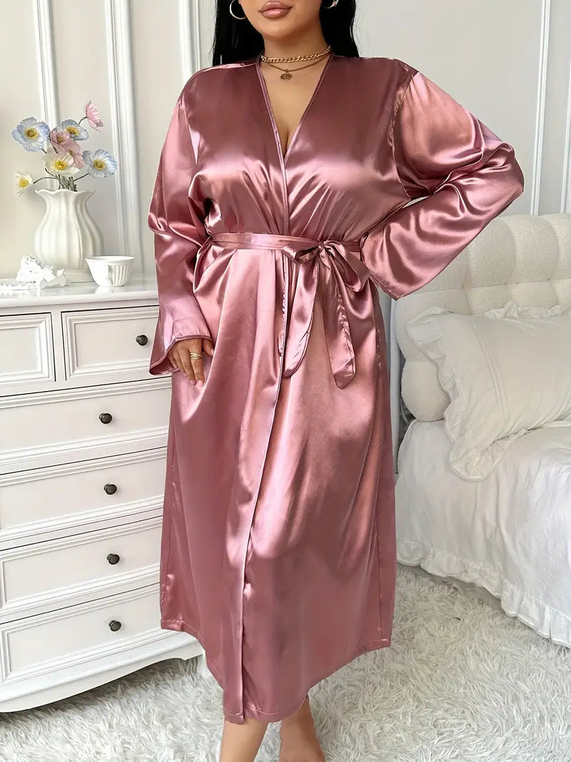 Sexy Luxe Silk Robe