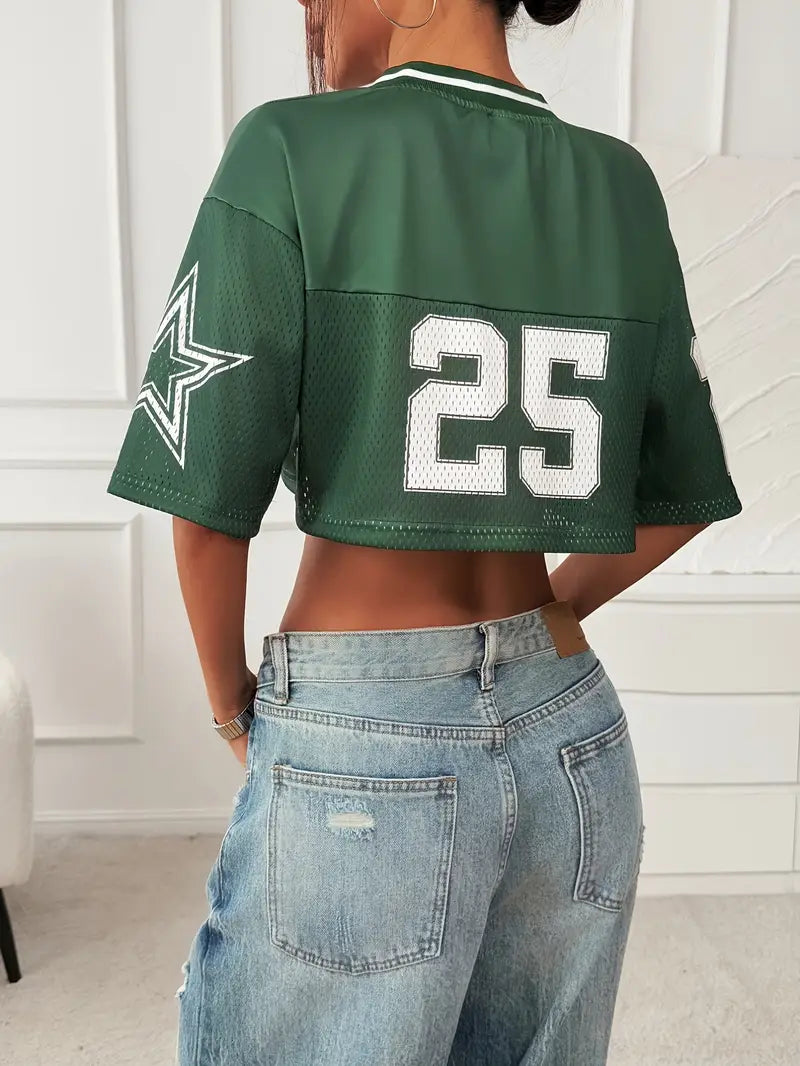 Chic Cropped Jersey
