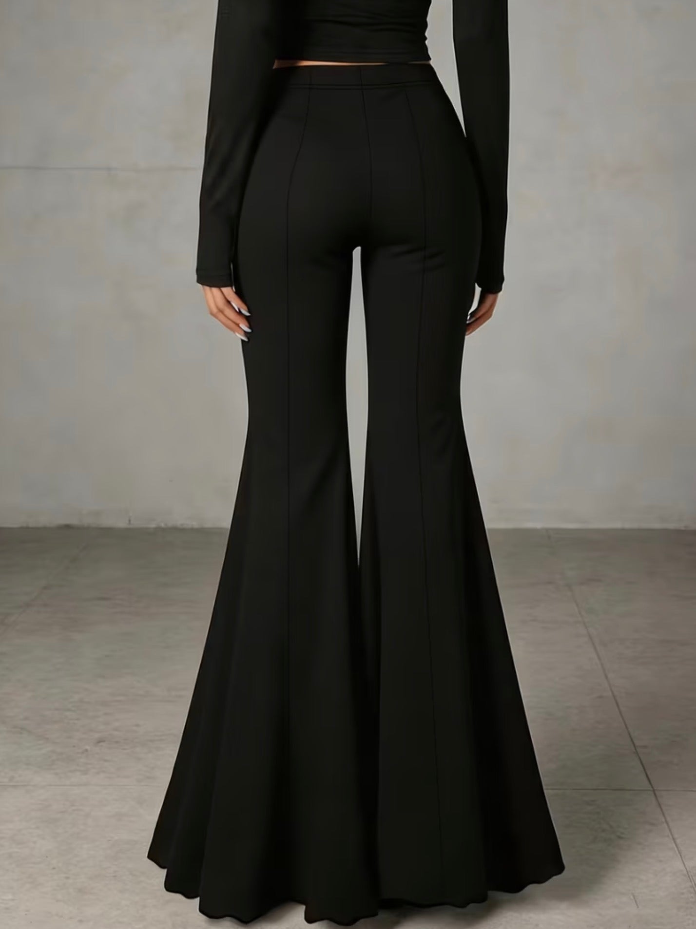 Sleek comfortable Versatile Flared Pants