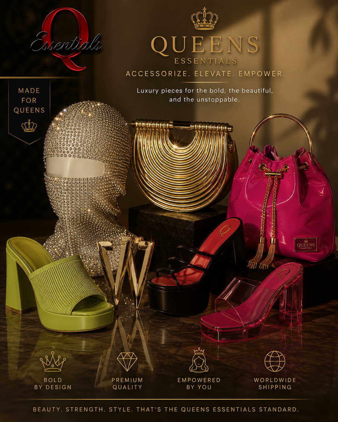 Heels • Bags • Jewelry