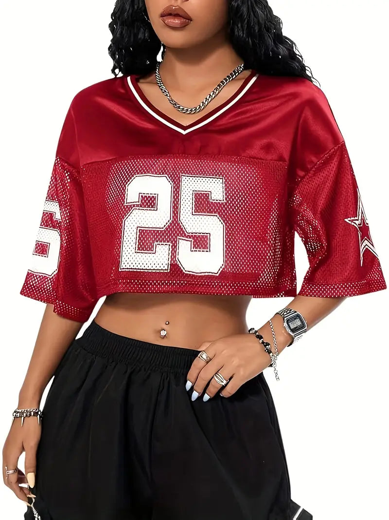 Chic Cropped Jersey