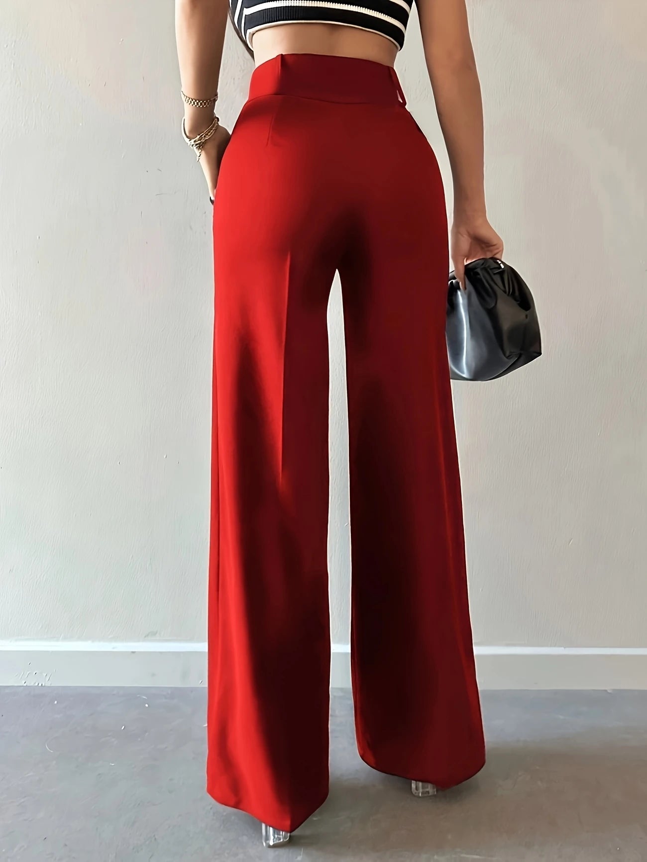 Business Casual Wideleg Pants