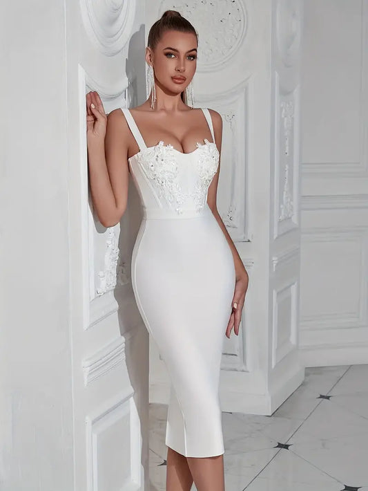 Timeless Ivory Elegant Dress