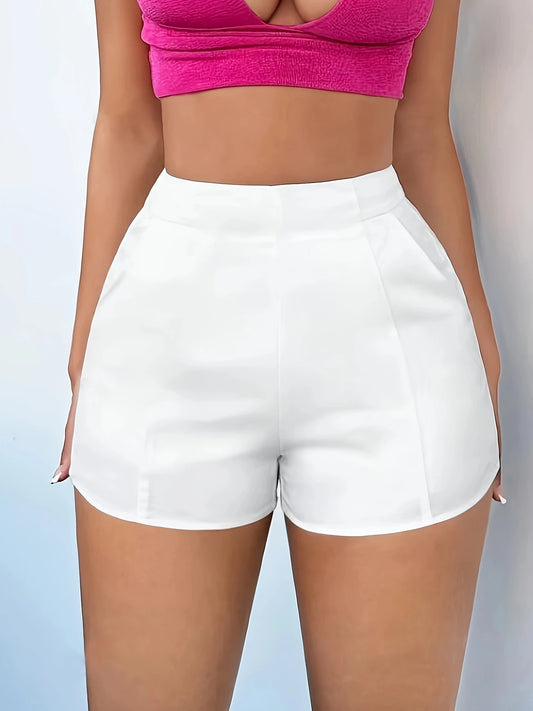 Sleek High Waist Summer Shorts