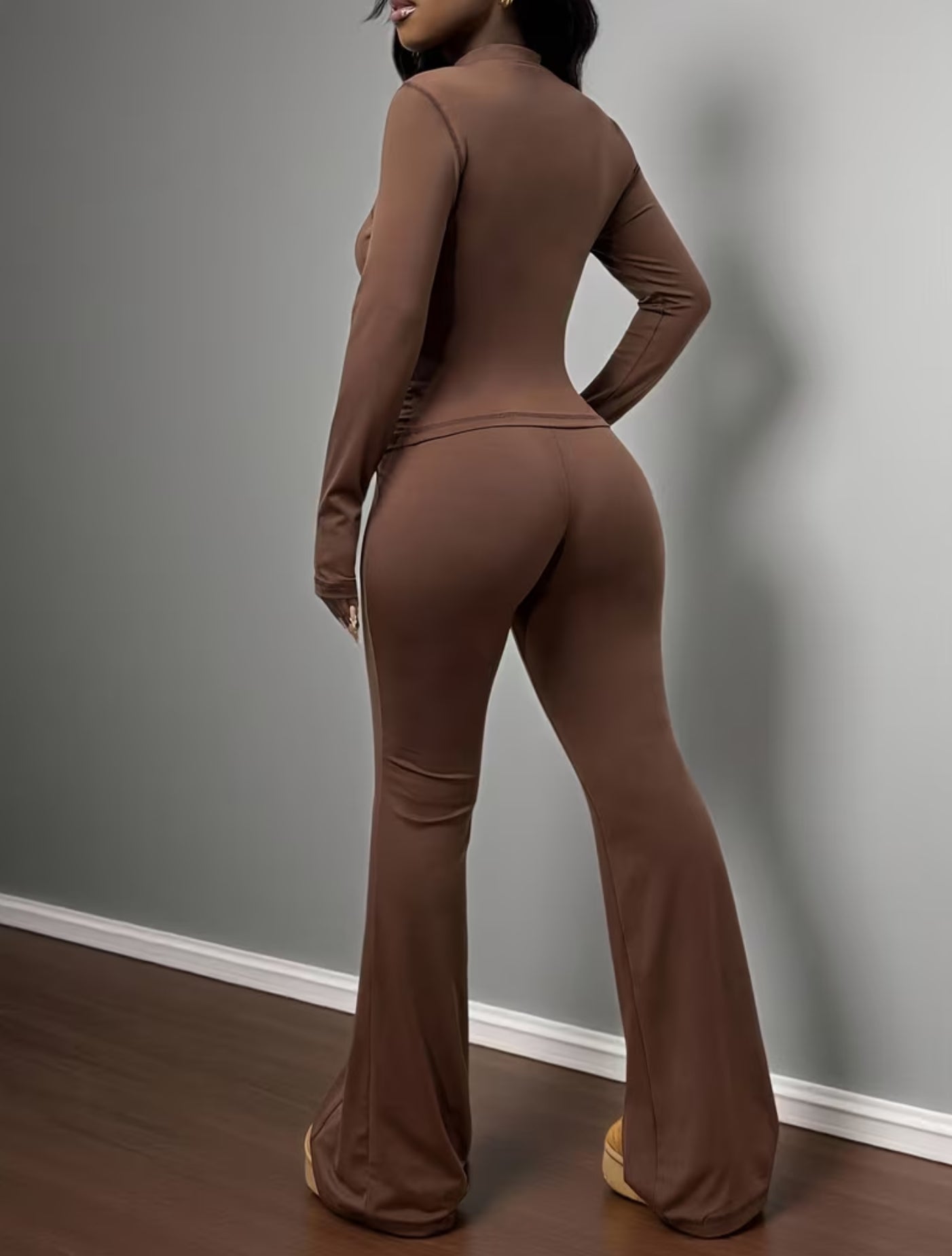 Cocoa Chocolate Sleek Chic Active Set