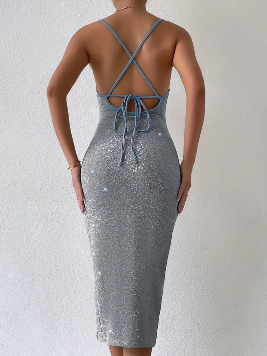 Sleek & Elegant Split Dress