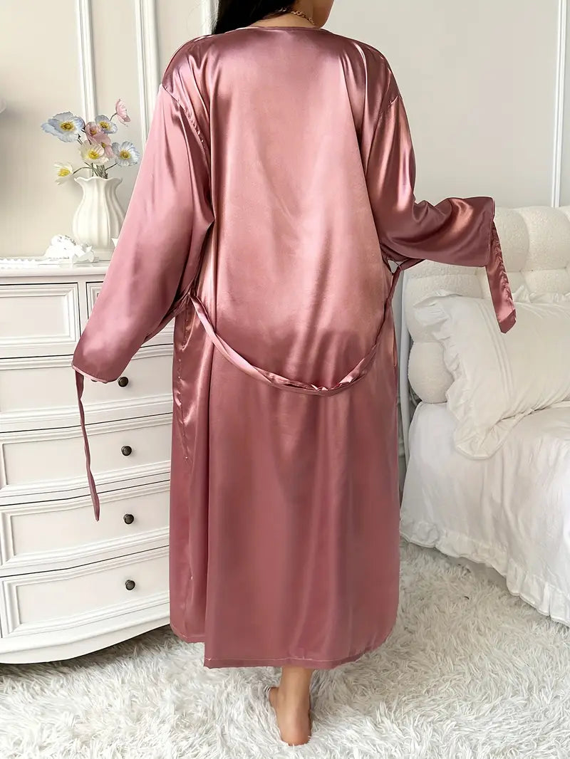 Sexy Luxe Silk Robe