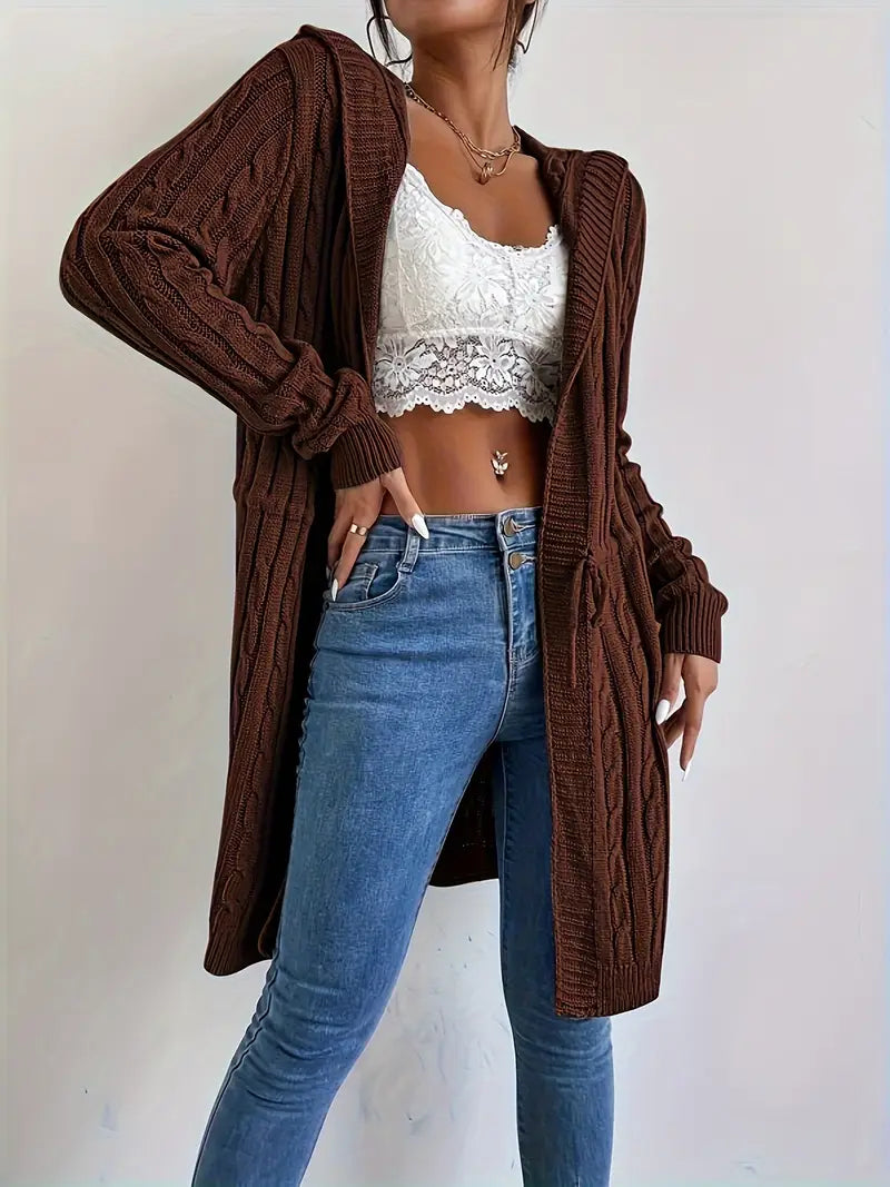 Sleek Knitted Cardigan