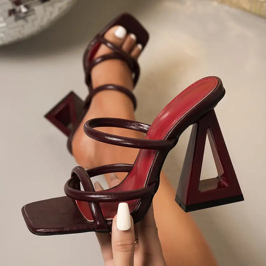 Elegant Timeless Pyramid Heels