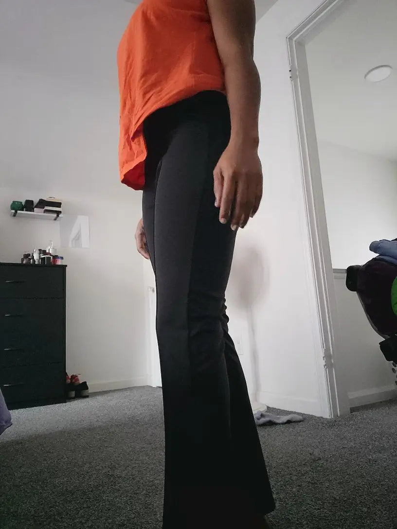 Sleek Wideleg Luxurious Business Chic Pants