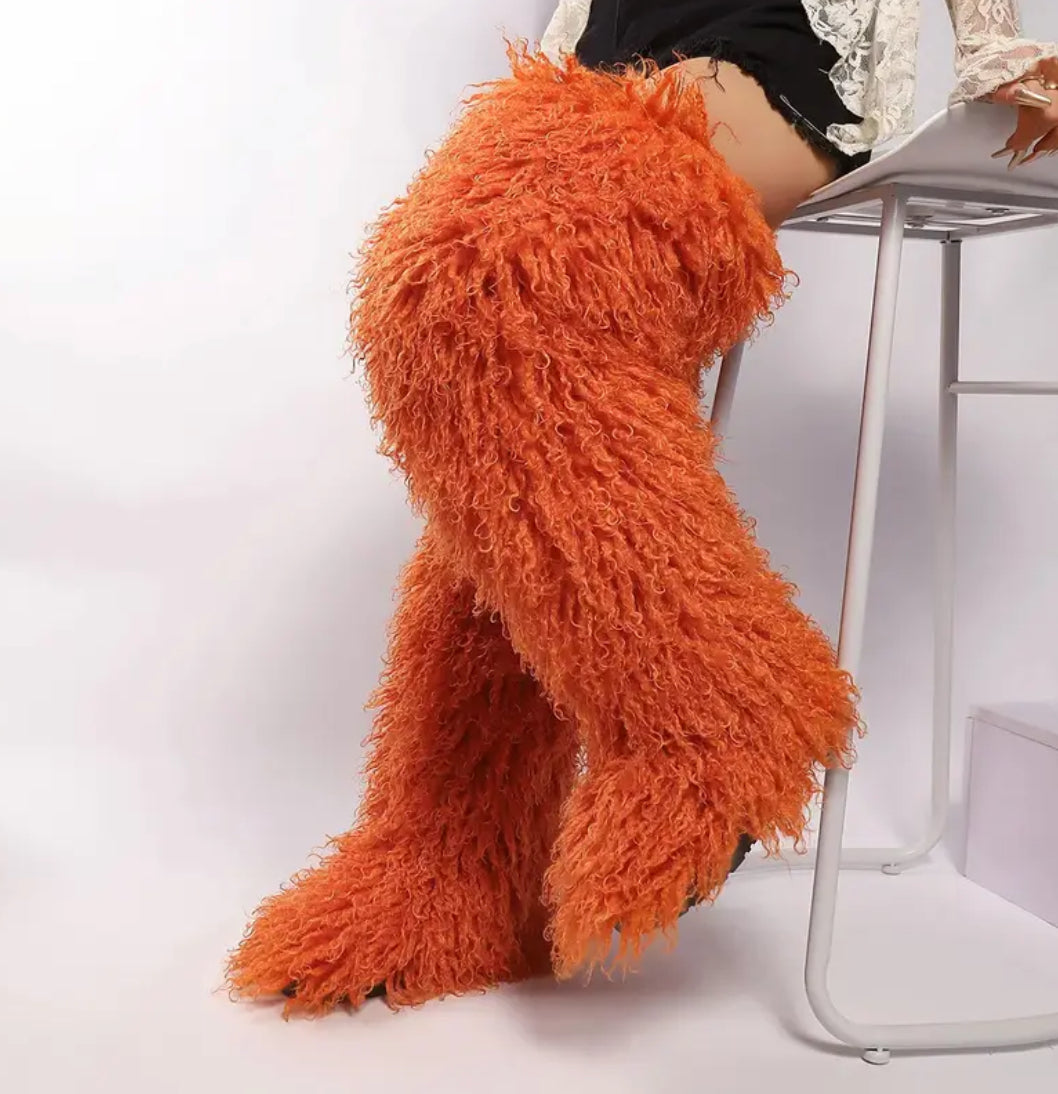 Warm Long Comfy Fluff Boots