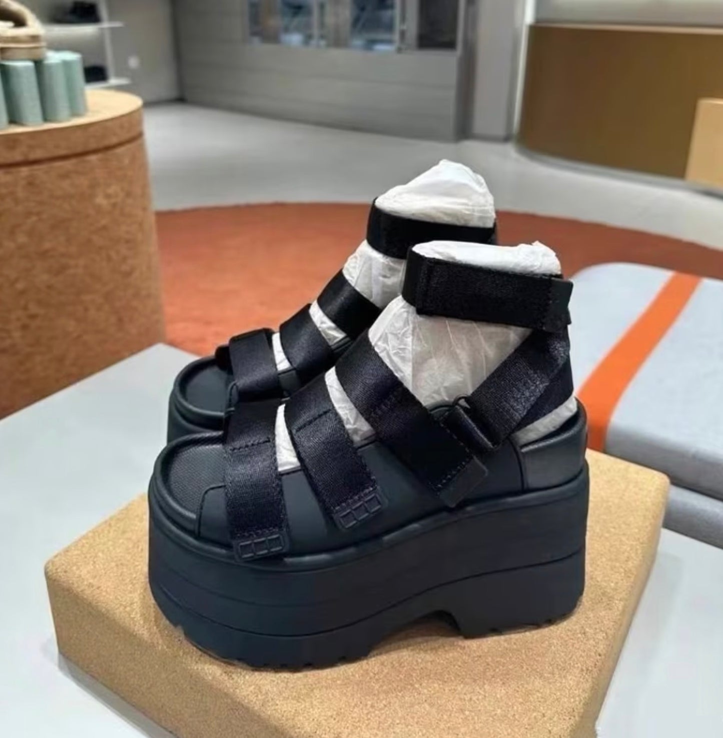 High Platform Sandals