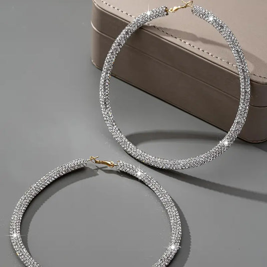 Diamond Cut Luxe Hoops