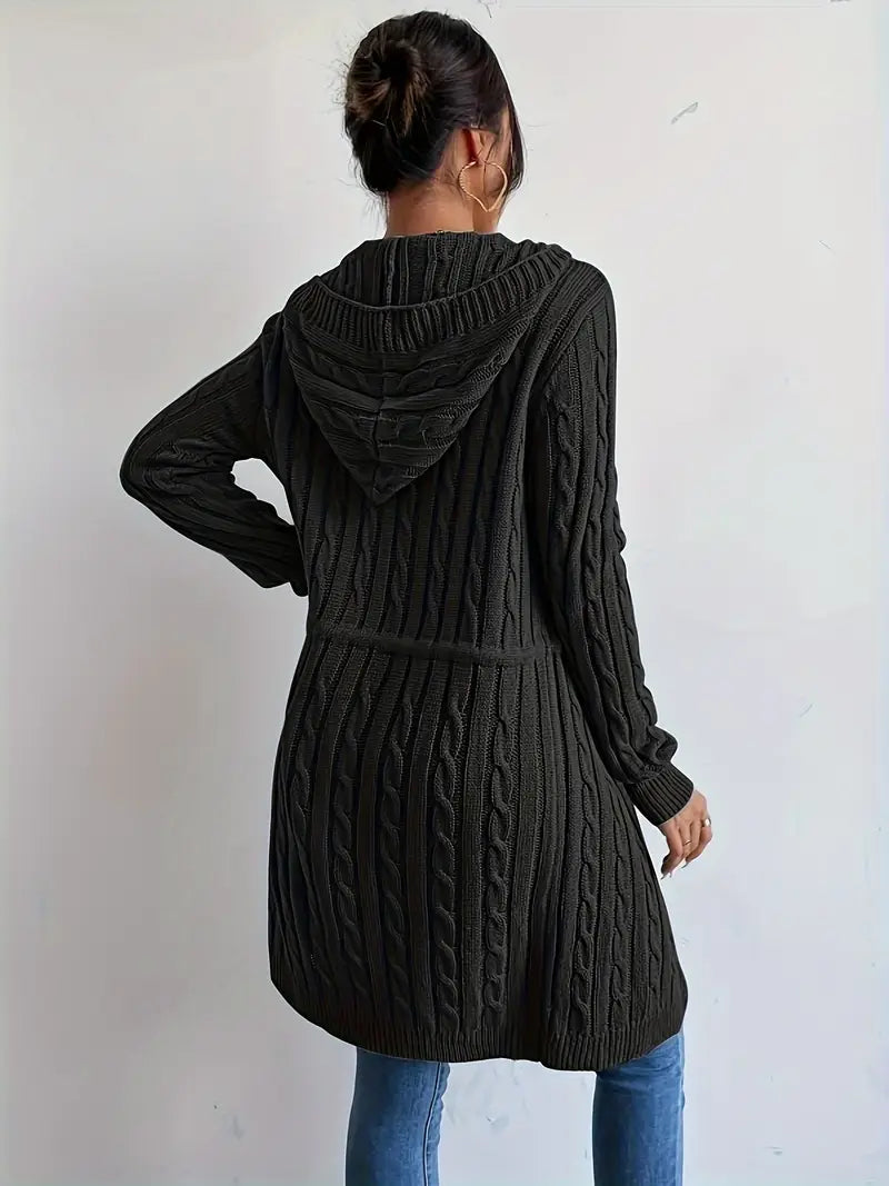 Sleek Knitted Cardigan