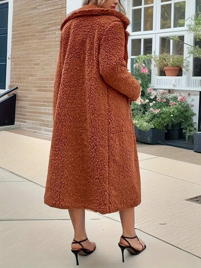 Polished Perfection Cozy Teddy Coat