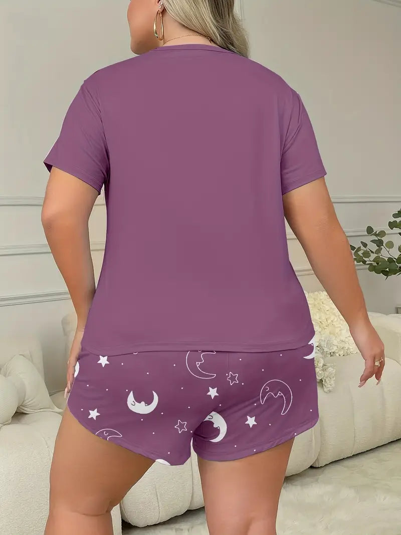Comfy Pajama Shorts Set