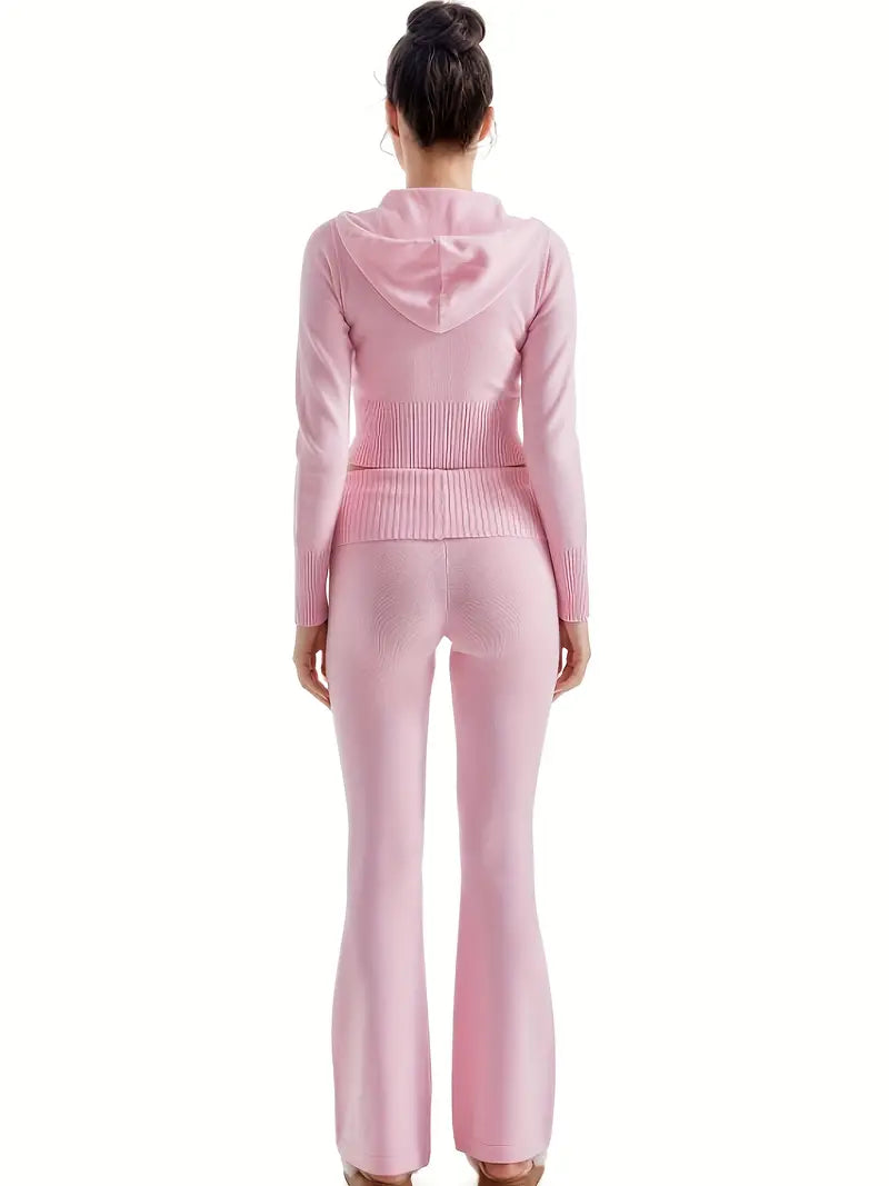 Sleek Knit Matching Set
