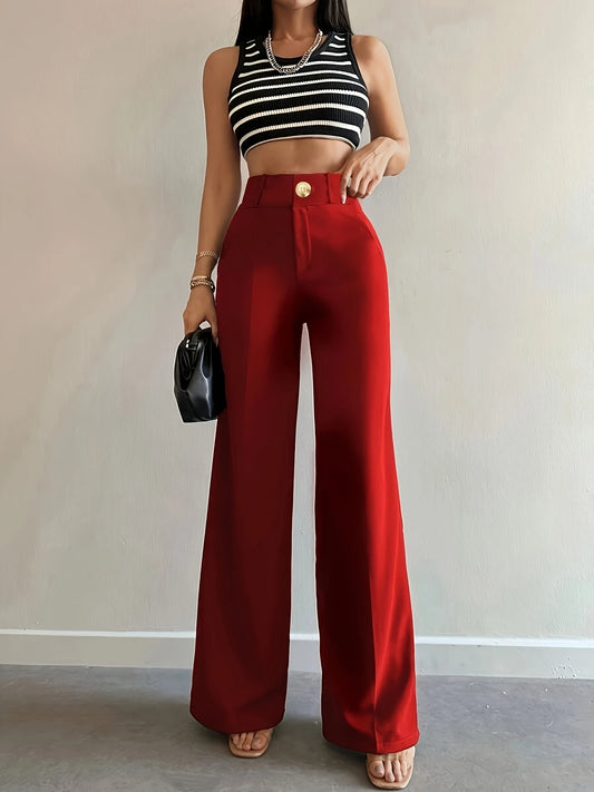 Business Casual Wideleg Pants