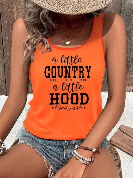 A Little Country A Little Hood Graphic Tee