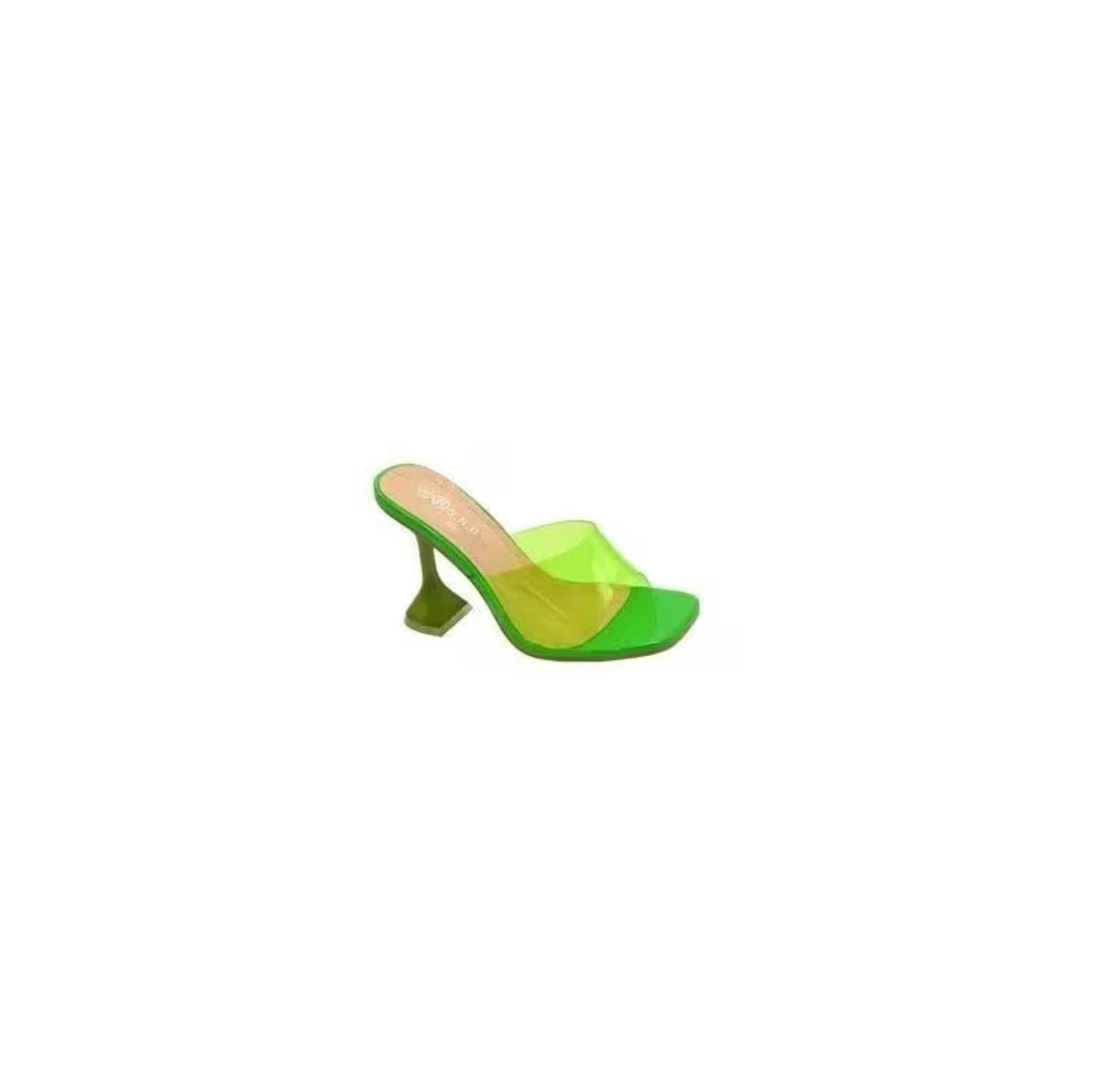 Exclusive Chic Diamond Heel Jelly Heels