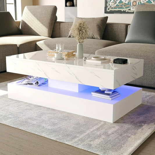 Luxurious LED Coffee Table