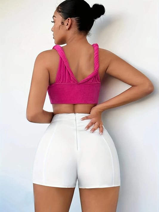 Sleek High Waist Summer Shorts