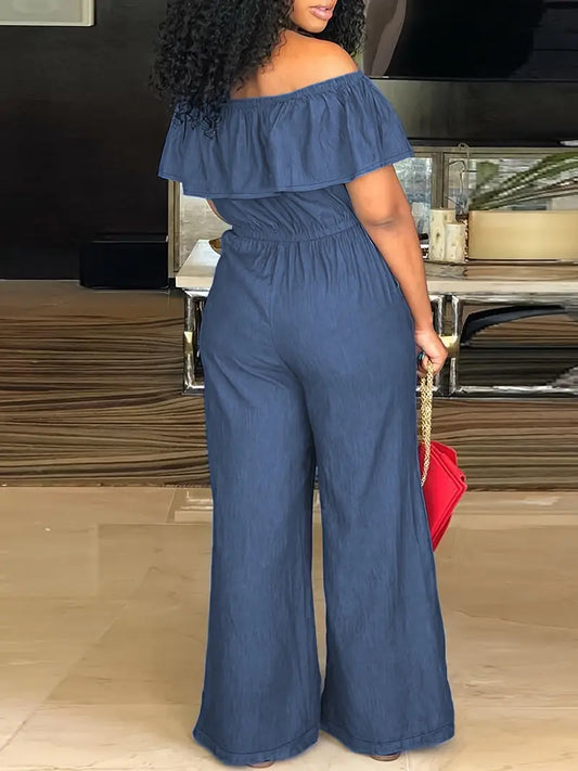 Denim Chic Jumpsuit