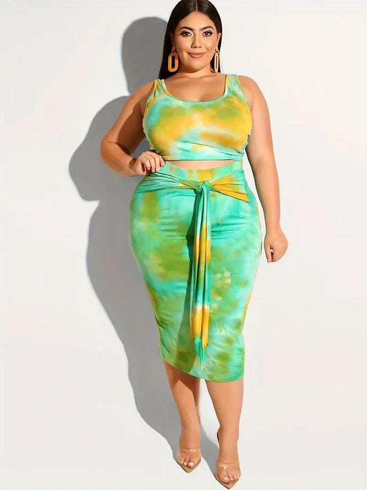 Classy Tied Maxi Dress