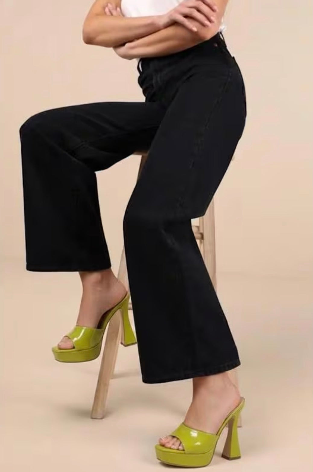 Platform Patent High Heels