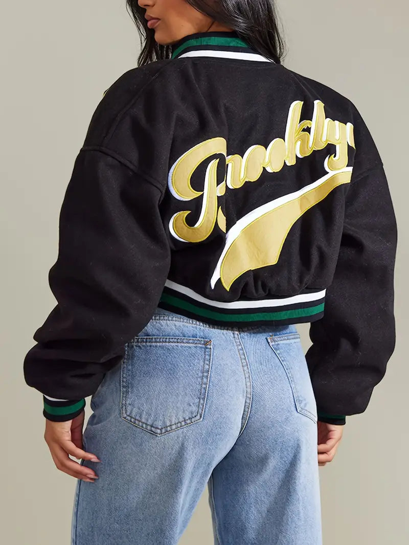 Brooklyn Chic Varsity Jacket