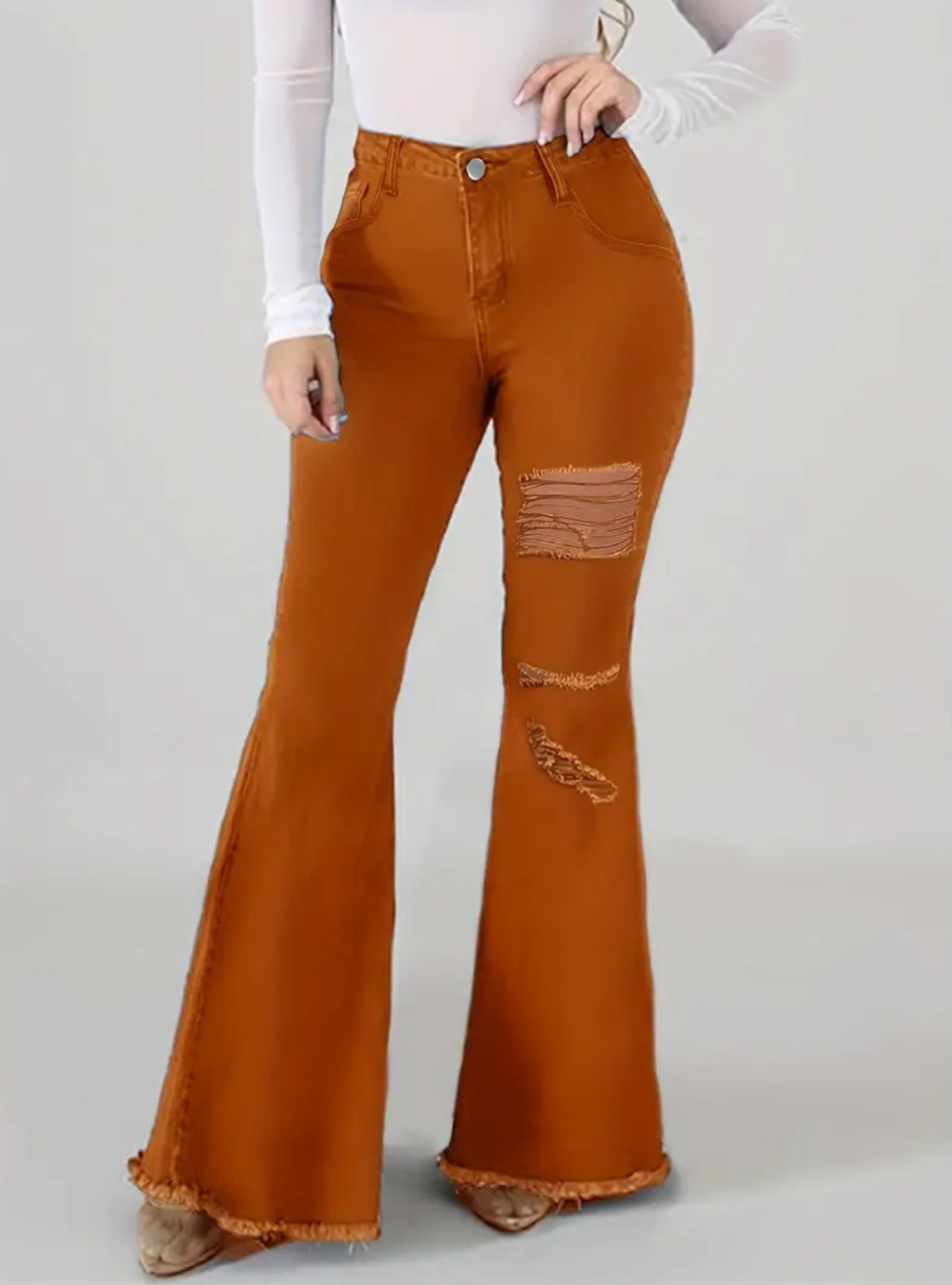 Sleek Casual Fall Denim Jeans