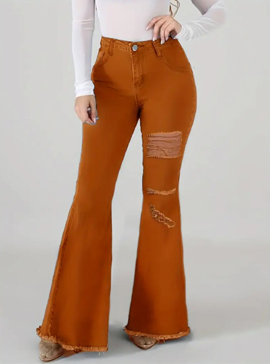 Sleek Casual Fall Denim Jeans