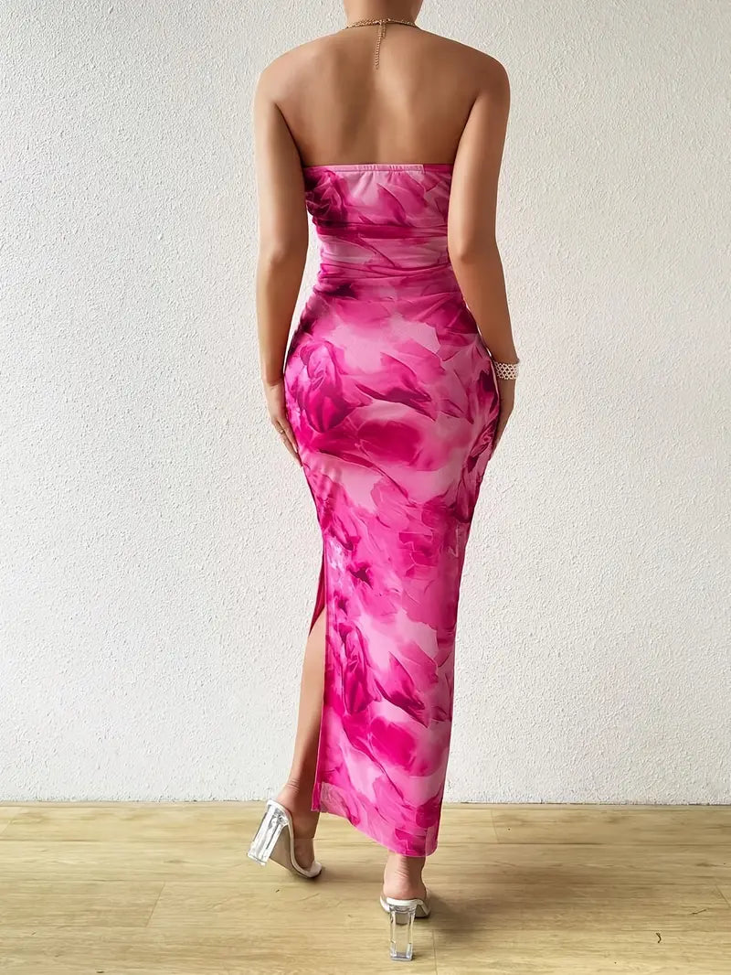 Classy Split Maxi Dress