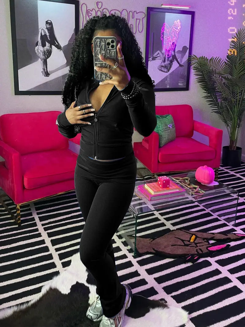 Chic Velour Jumpsuit