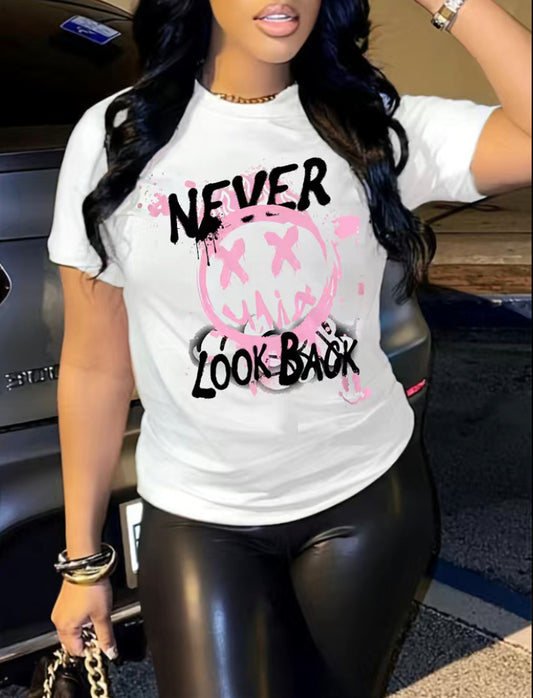 Never Look Back Graphic Tee