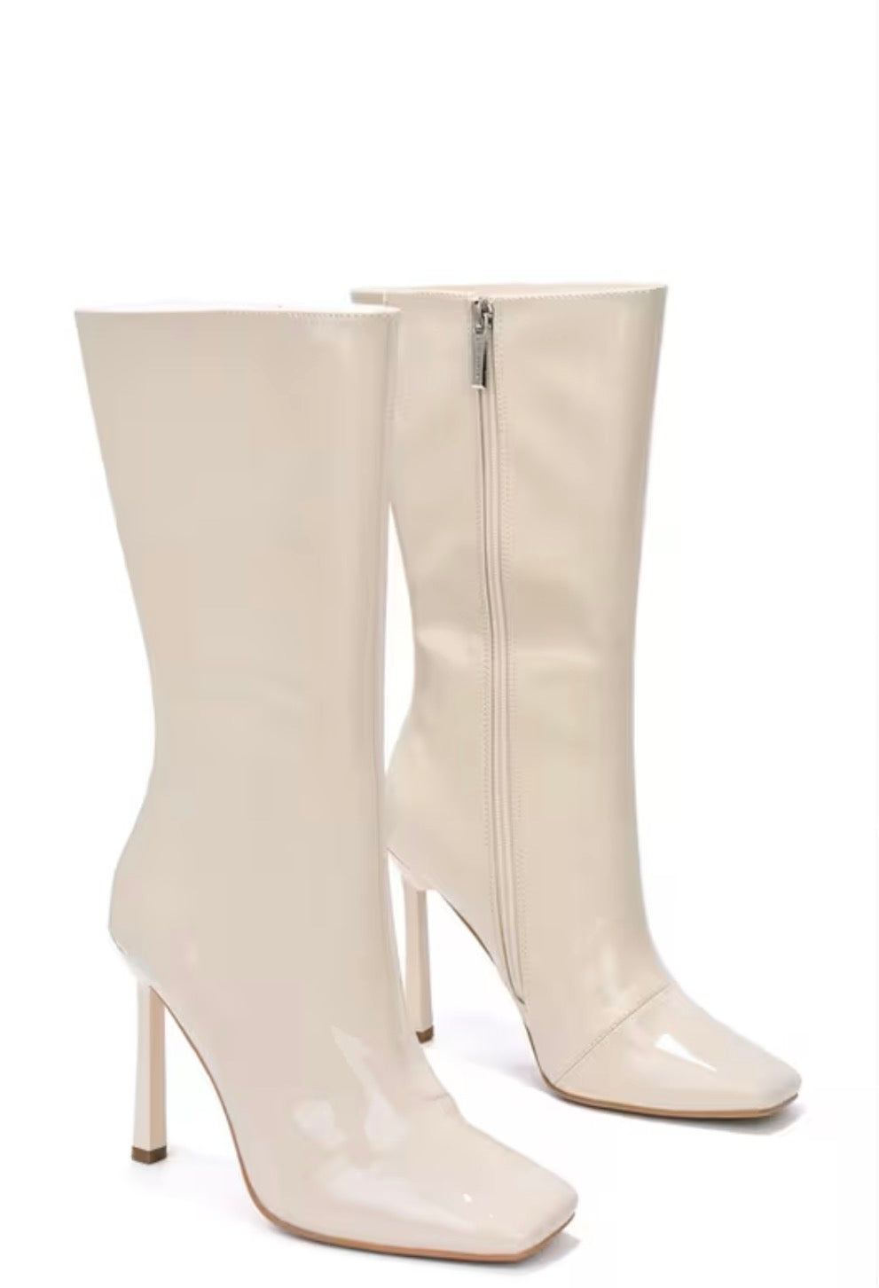 Sassy Leather Midcalf Boots