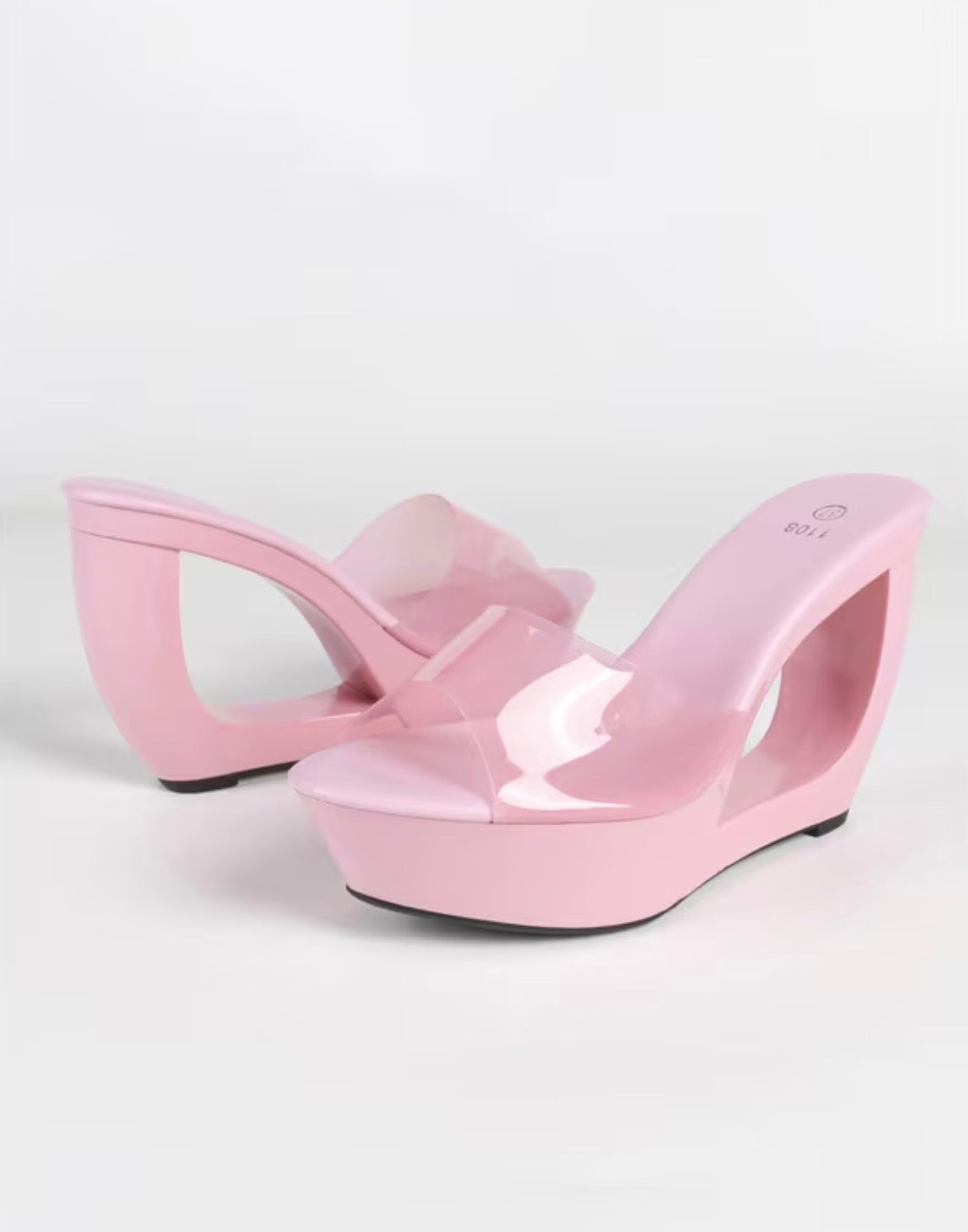 Bold Jelly Platform Heels