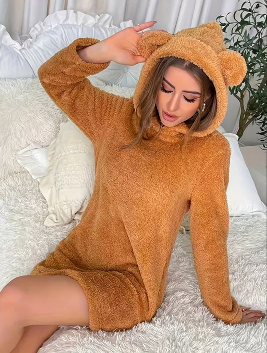 Cozy Teddybear Nightgown