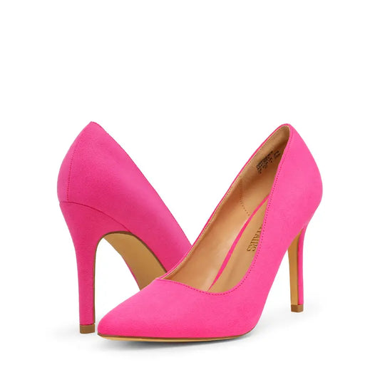 Pink Office Pumps