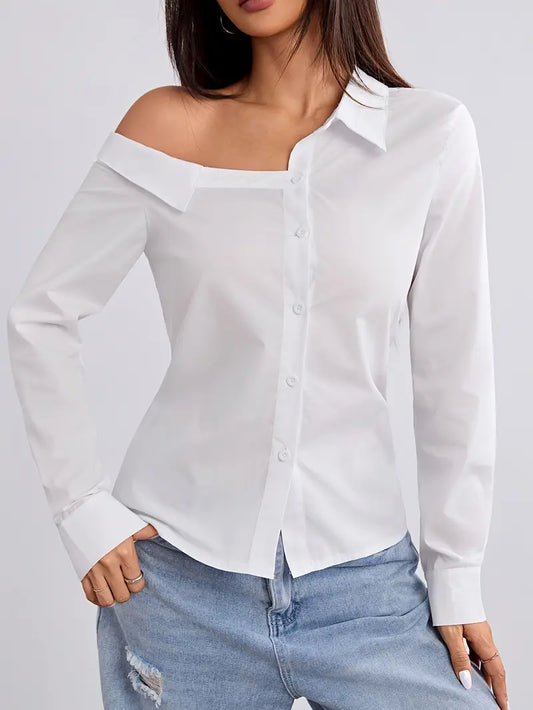 Fashion Queen Sleek Button Down