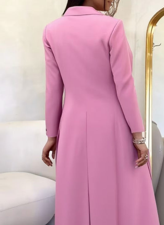 Business Casual Sleek Trench & Dress