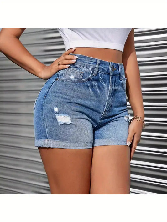 High Waist Chic Denim Jeans