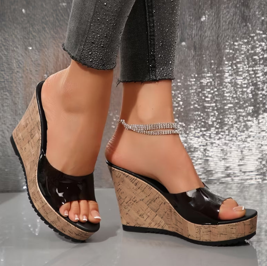 Jelly Wedge Heels