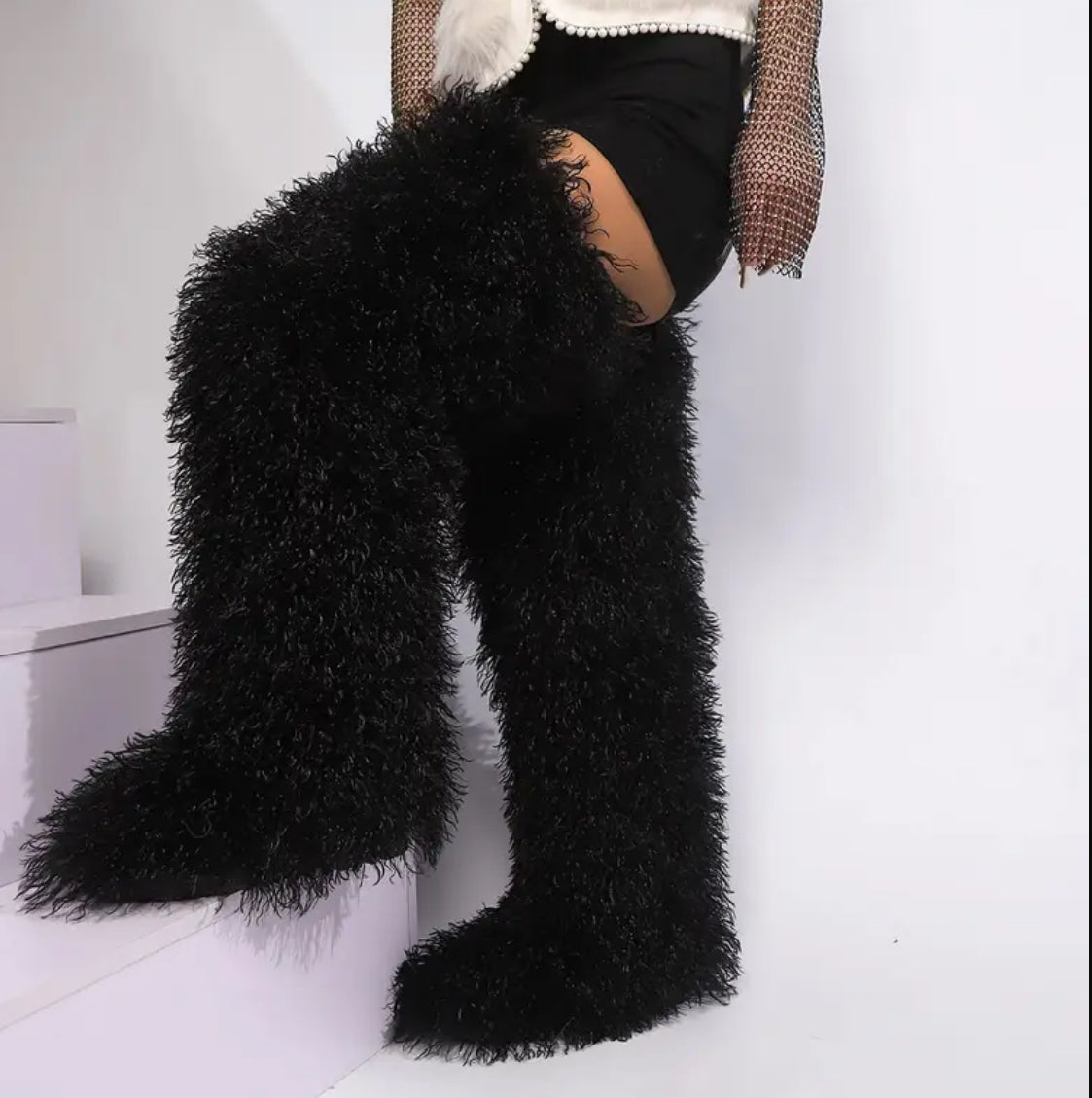 Warm Long Comfy Fluff Boots