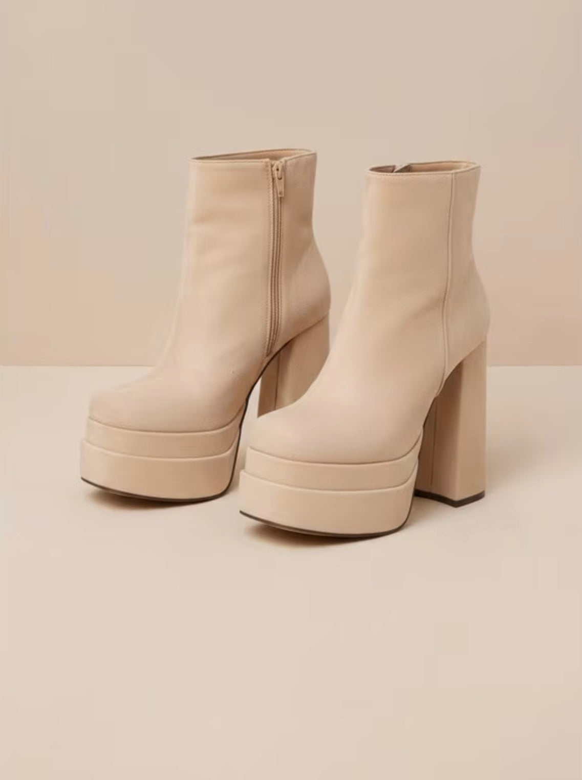 Limited Edition Double Platform Ankle Boots