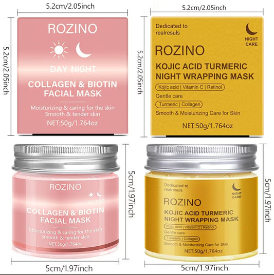 Kojic and collagen Peel Skincare Mask