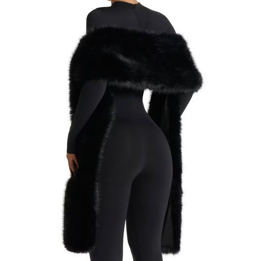 Luxe Stylish Mink Shawl